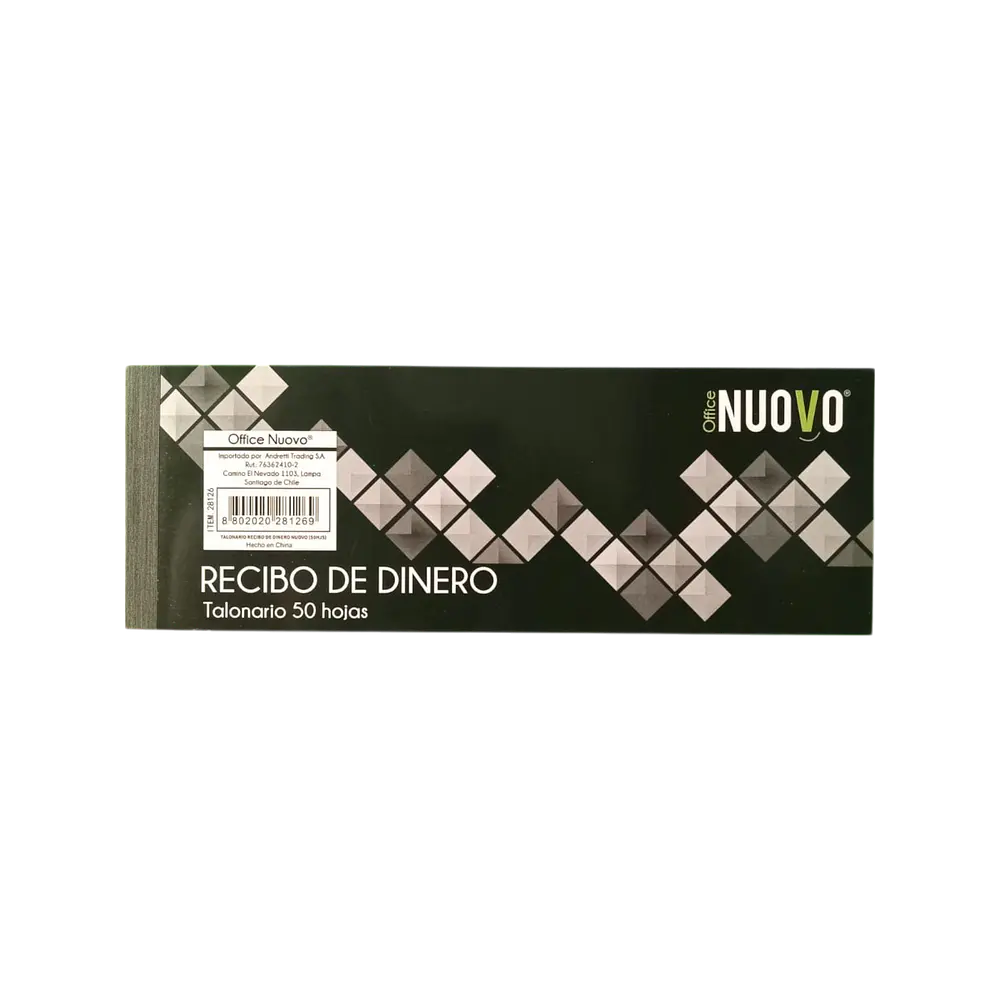 TALONARIO RECIBO DE DINERO 50HJ