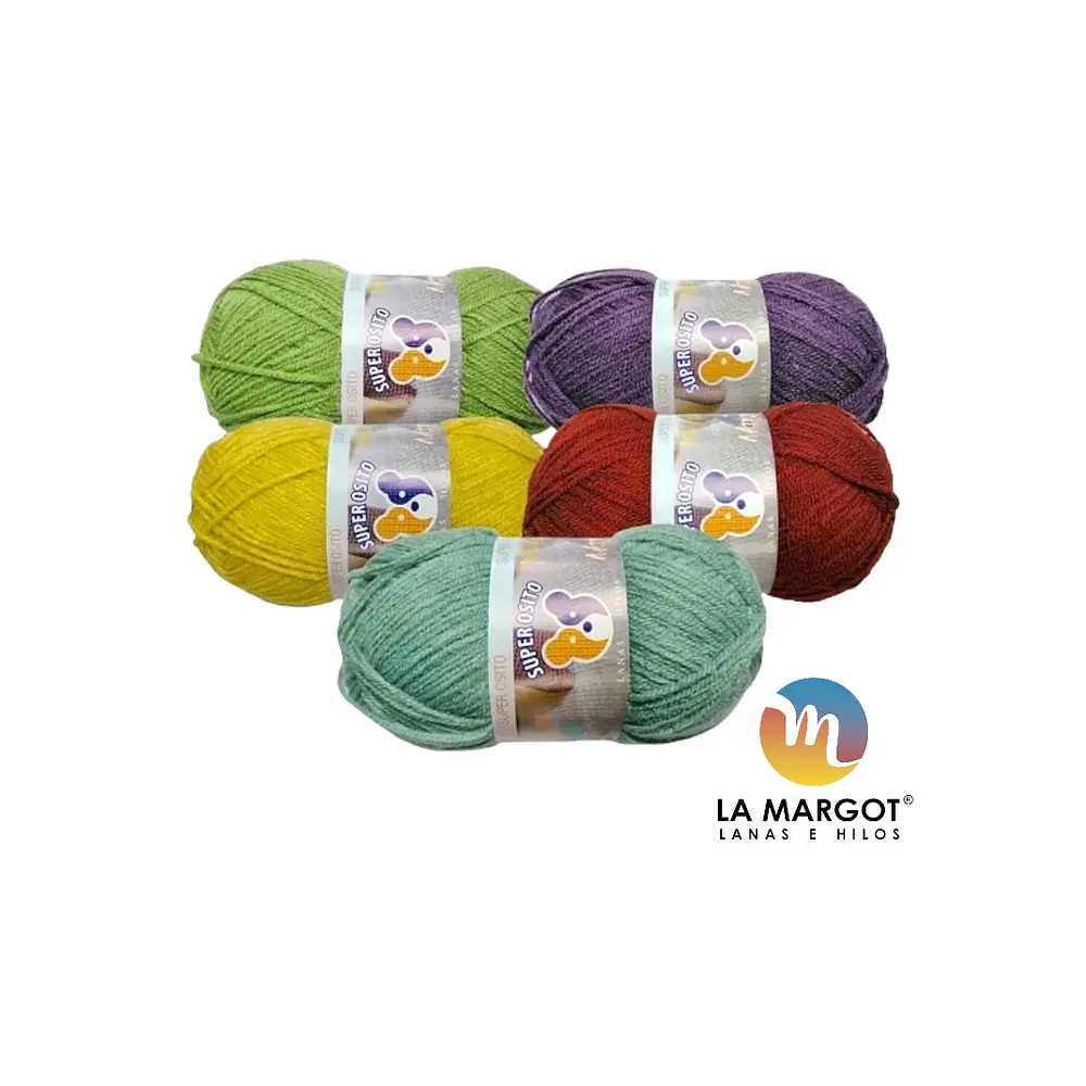 LANA SUPER OSITO 100 GRAMOS - COLORES
