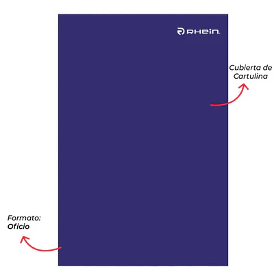 CARPETA CARTON CON GUSANO RHEIN - DIFERENTES COLORES