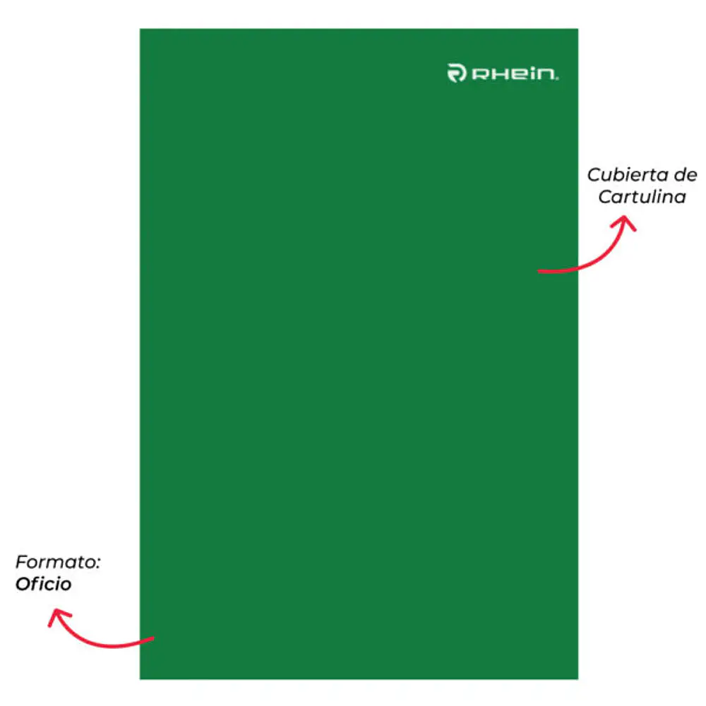 CARPETA CARTON CON GUSANO RHEIN - DIFERENTES COLORES