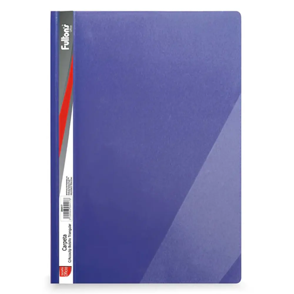 CARPETA CON ACCOCLIP BOLSILLO OFICIO - DIFERENTES COLORES