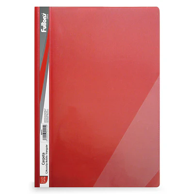 CARPETA CON ACCOCLIP BOLSILLO OFICIO - DIFERENTES COLORES