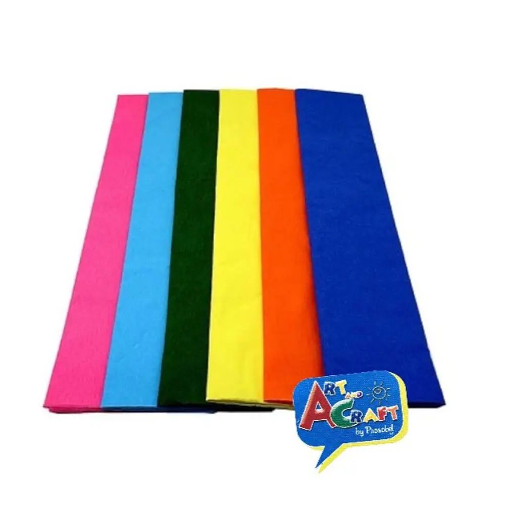 PAPEL CREPE - DIFERENTES COLORES.