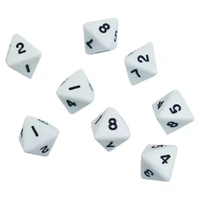 DADO 8 LADOS PIRAMIDAL OCTAEDRO