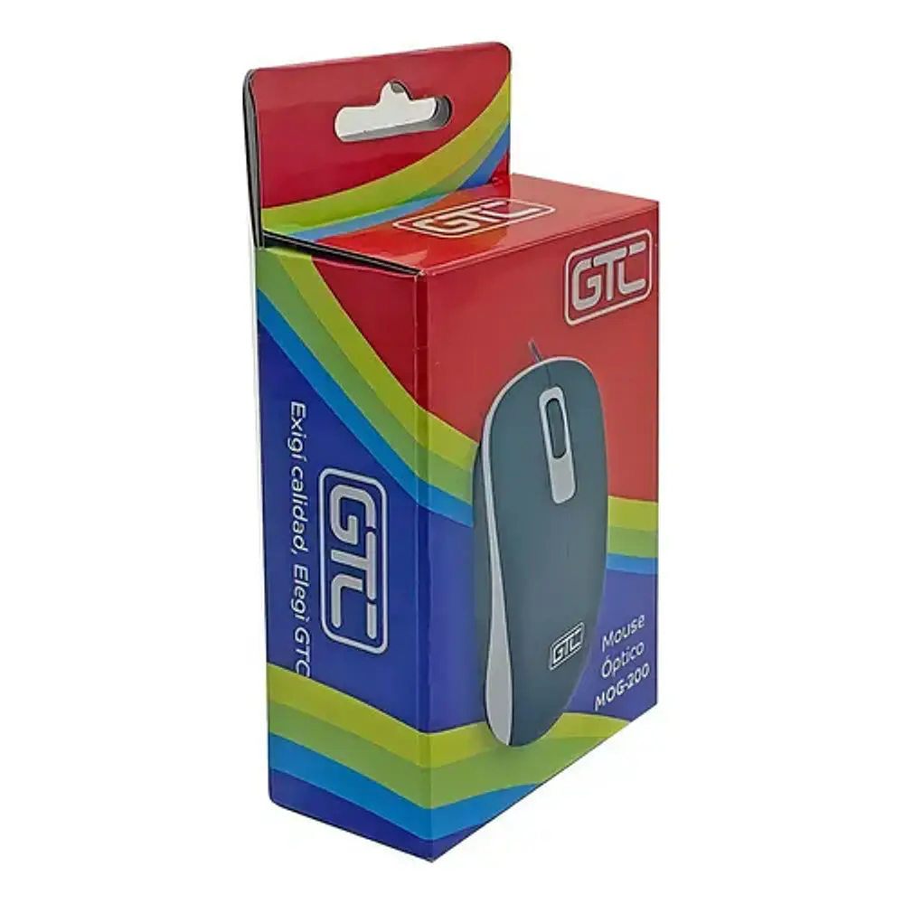 MOUSE OPTICO MOG-200 DIFERENTES COLORES