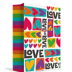 BOLSA DE REGALO AMOR 26X33X13CM 