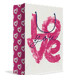 BOLSA DE REGALO AMOR 33X46X10CM 
