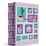 BOLSA DE REGALO AMOR 26X33X13CM 