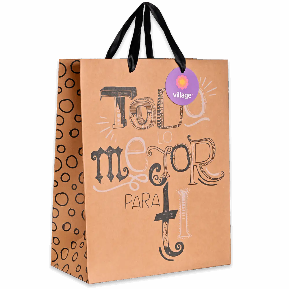 BOLSA DE REGALO TODA OCASIÓN 26X33X13CM