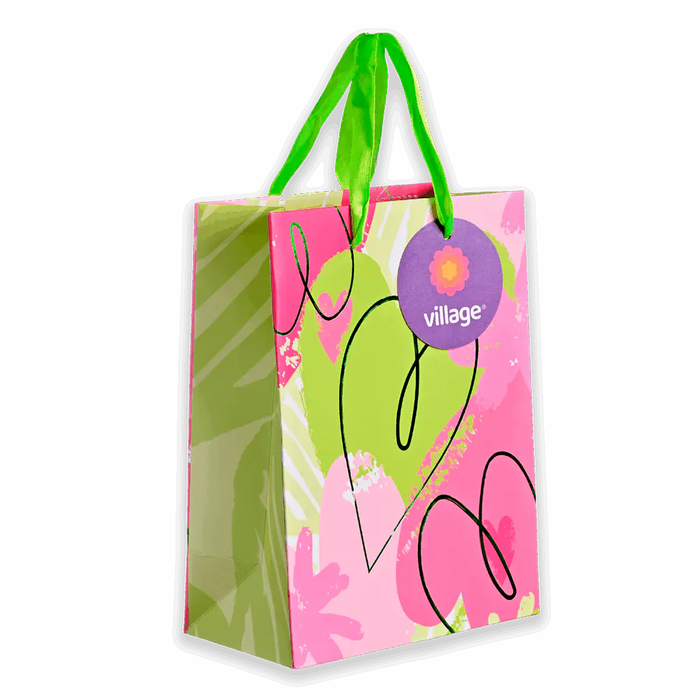 BOLSO DE REGALO AMOR 15X20X8CM 