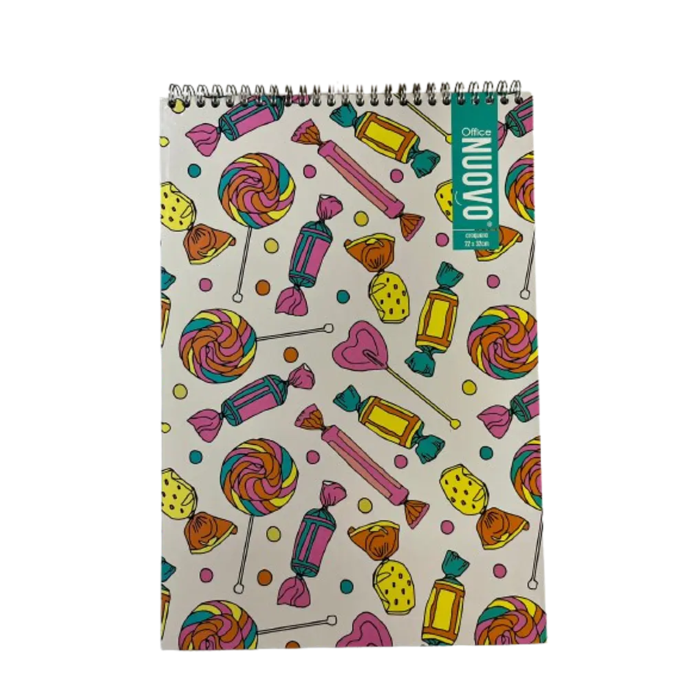 CROQUERA OFICIO DOBLE ESPIRAL TEENS 80 HJS.