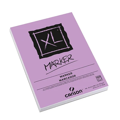 CROQUERA XL LILA MARKER TAMAÑO A4 70GRS