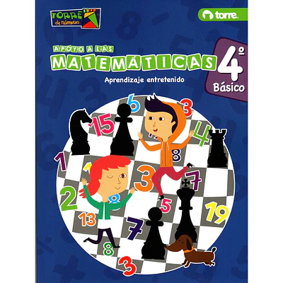 CUADERNO APOYO A LAS MATEMÁTICAS 4° BÁSICO - TORRE