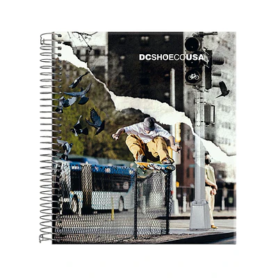 CUADERNO BOOK 150 HOJAS 7MM DC SKATE