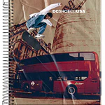 CUADERNO BOOK 150 HOJAS 7MM DC SKATE