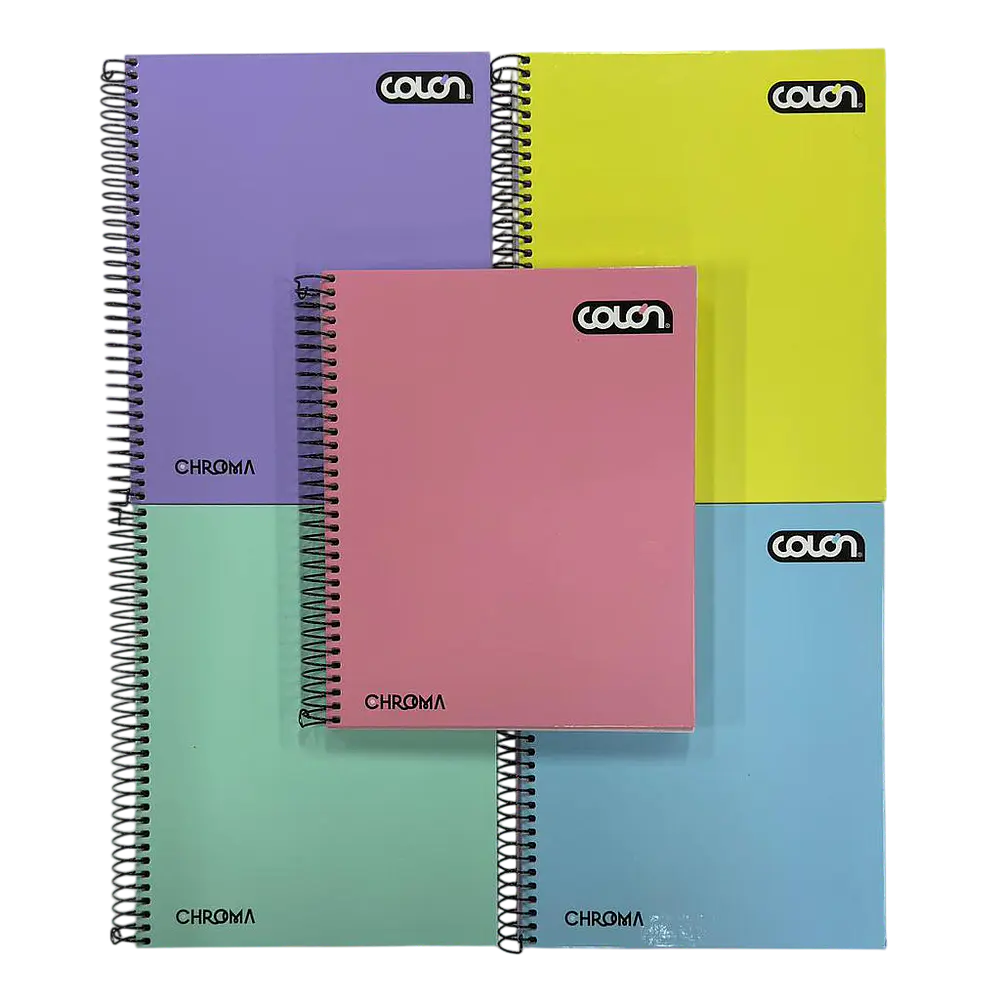 CUADERNO BOOK CHROMA 120 HOJAS 