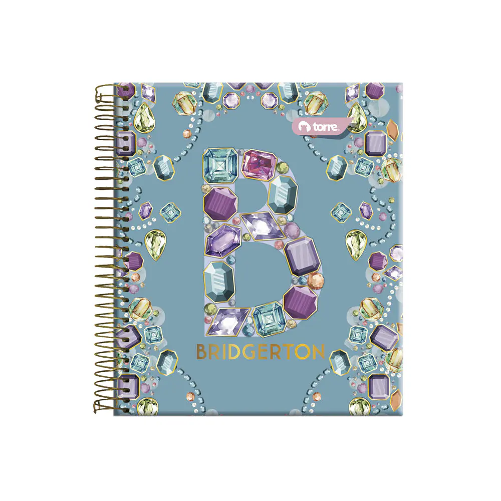 CUADERNO BOOK BRIDGERTON 15O HOJAS 7MM