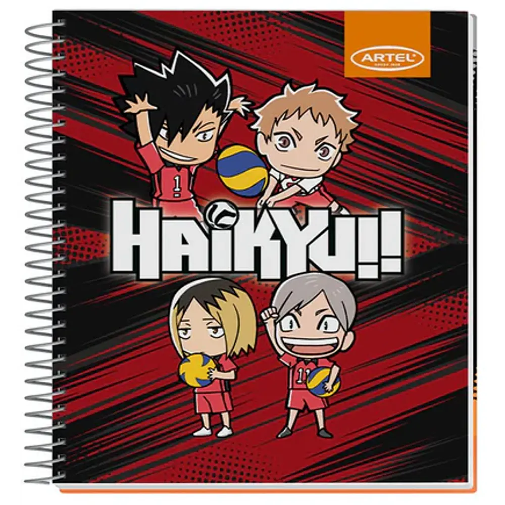 CUADERNO BOOK HAIKYU