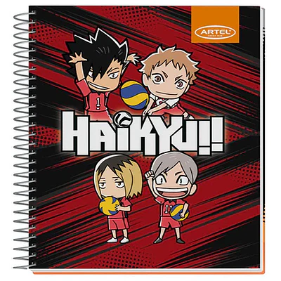 CUADERNO BOOK HAIKYU