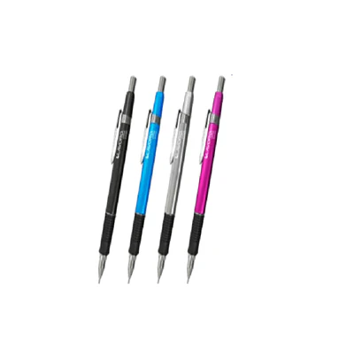 PORTAMINAS 0.9 MM METALICO CON GRIP 