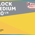 BLOCK DIBUJO MEDIUM 180 GRS 1/8 20 HJS
