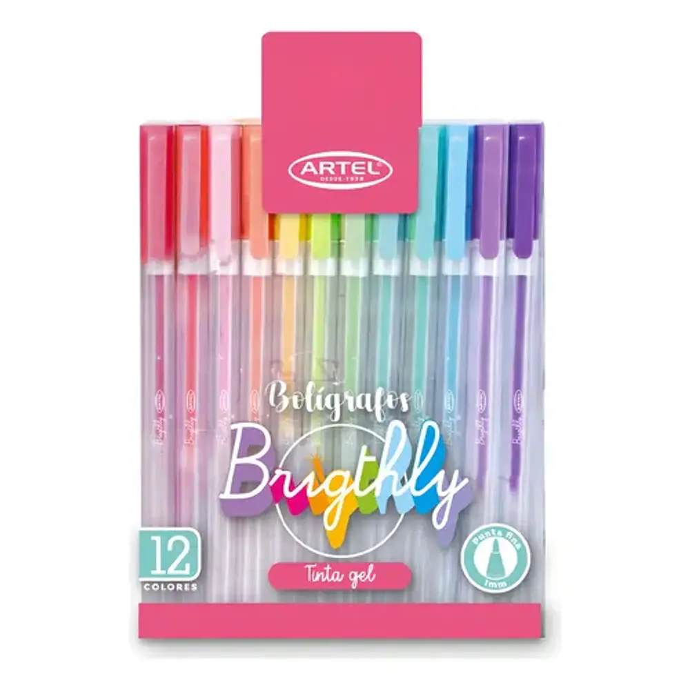 BL.BOLÍGRAFOS GEL LUMINOSOS