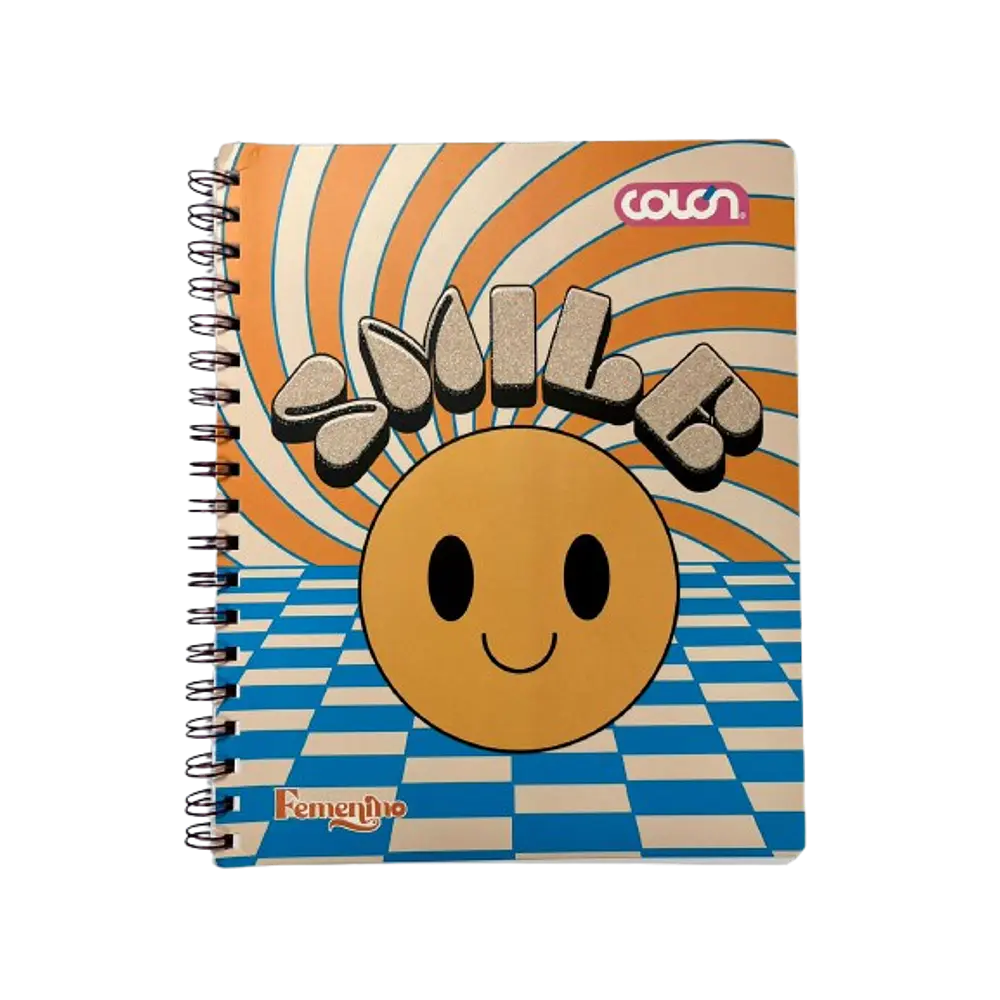 CUADERNO UNIVERSITARIO 100 HJS MAT. 7MM FEMENINO