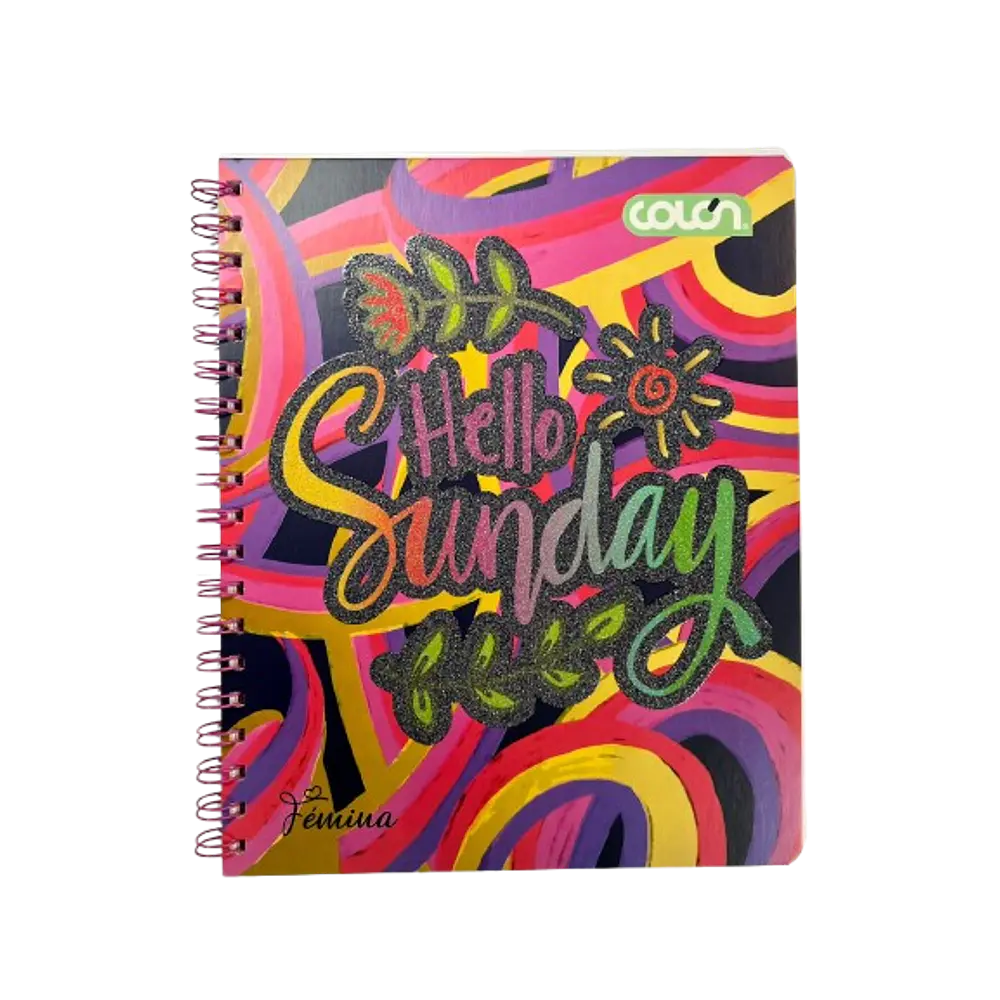 CUADERNO UNIVERSITARIO 100 HJS MAT. 7MM FEMINA