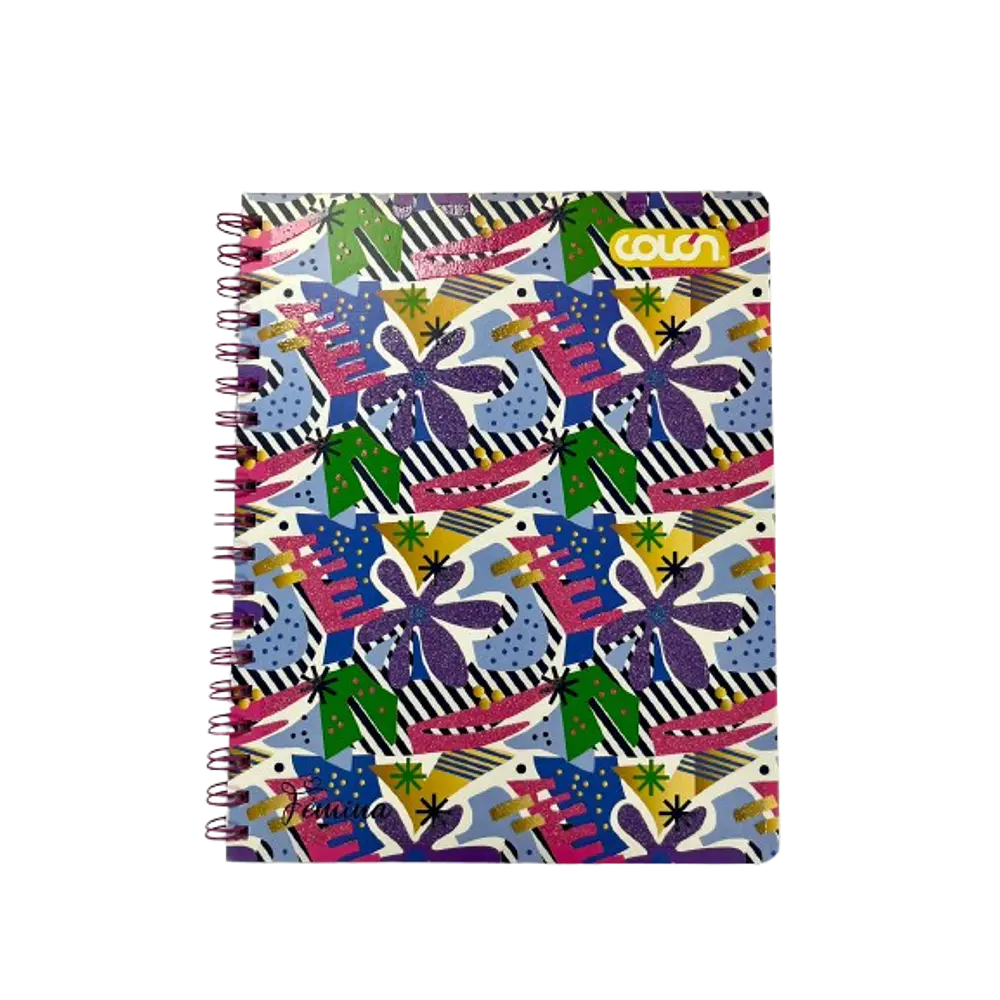CUADERNO UNIVERSITARIO 100 HJS MAT. 7MM FEMINA