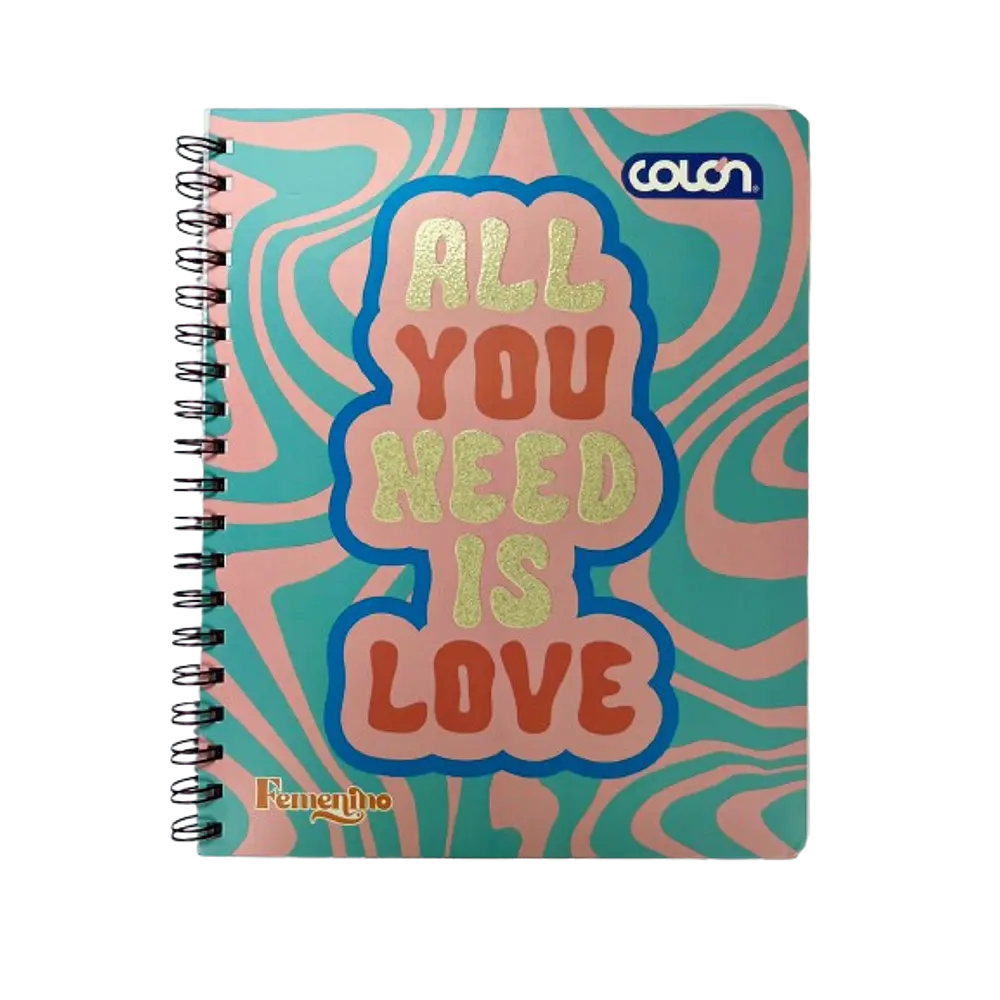 CUADERNO UNIVERSITARIO 100 HJS MAT. 7MM FEMENINO