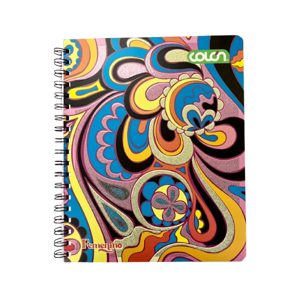 CUADERNO UNIVERSITARIO 100 HJS MAT. 7MM FEMENINO