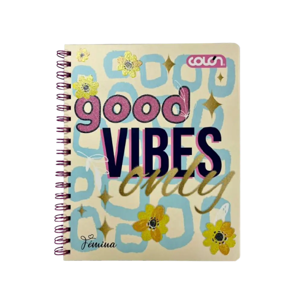 CUADERNO UNIVERSITARIO 100 HJS MAT. 7MM FEMINA