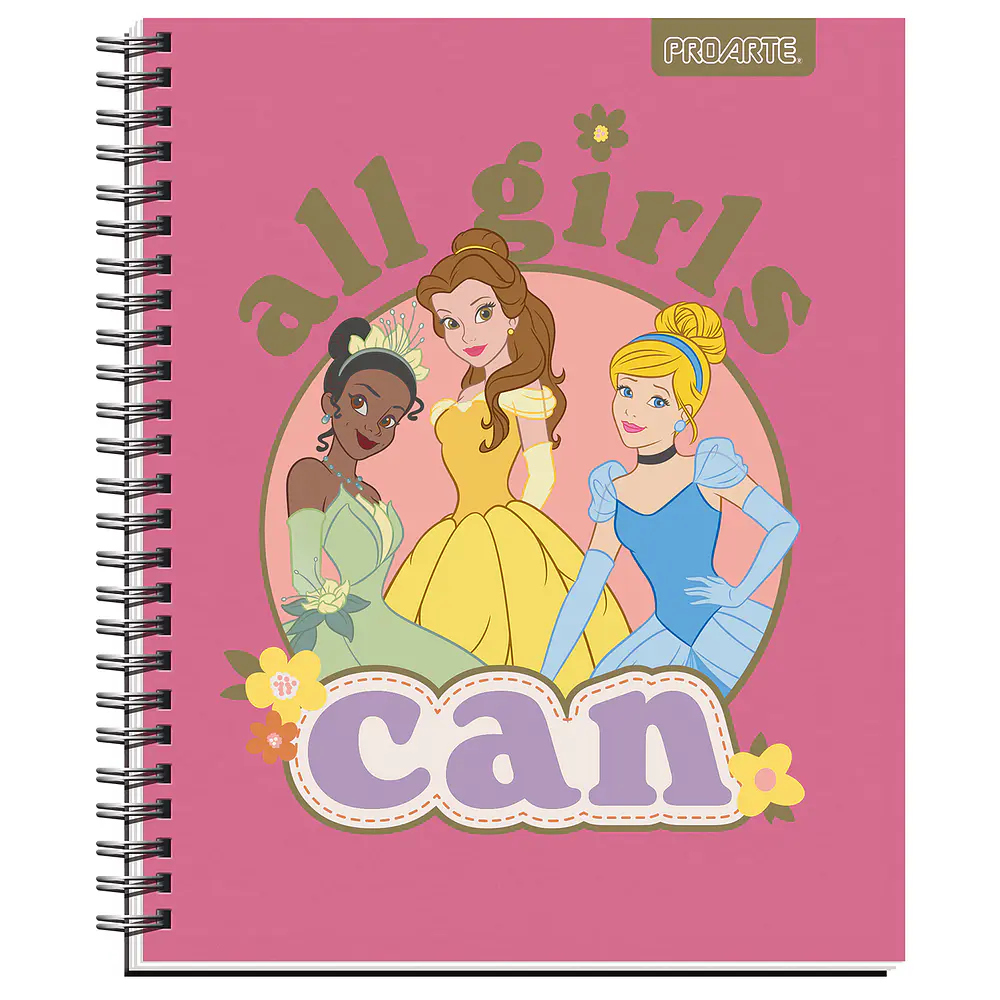 CUADERNO UNIVERSITARIO 100HJS MAT7MM. PRINCESA