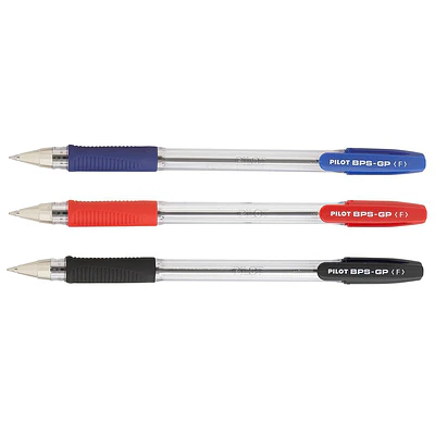 LAPIZ PASTA BPS CON GRIP FINO 0,7mm - DIFERENTES COLORES