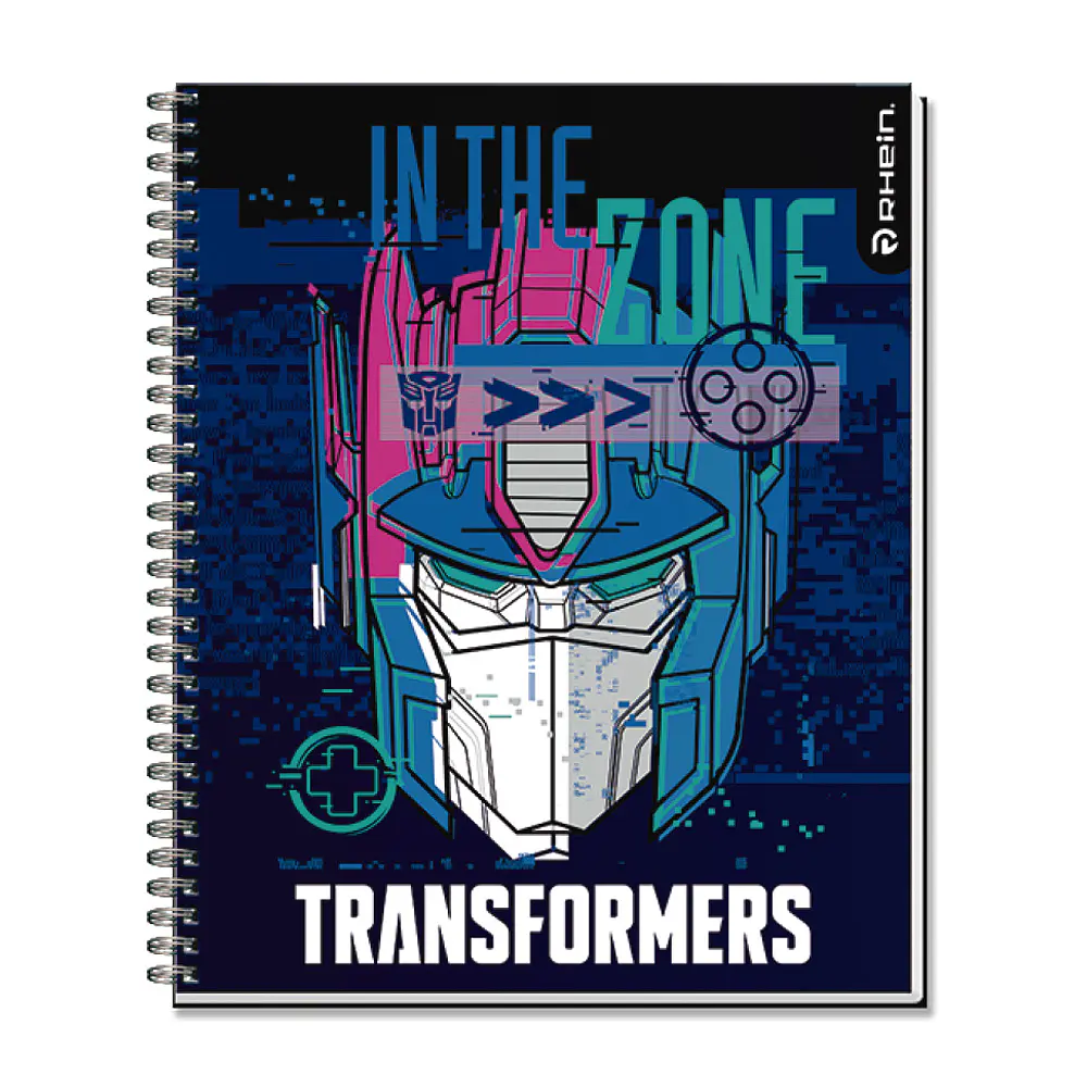CUADERNO UNIVERSITARIO 100HJS MAT7MM TRANSFORMERS