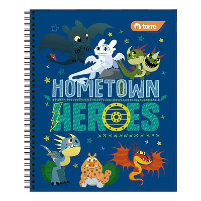 CUADERNO UNIVERSITARIO 100 HOJAS 7MM COMO ENTRENAR A TU DRAGON