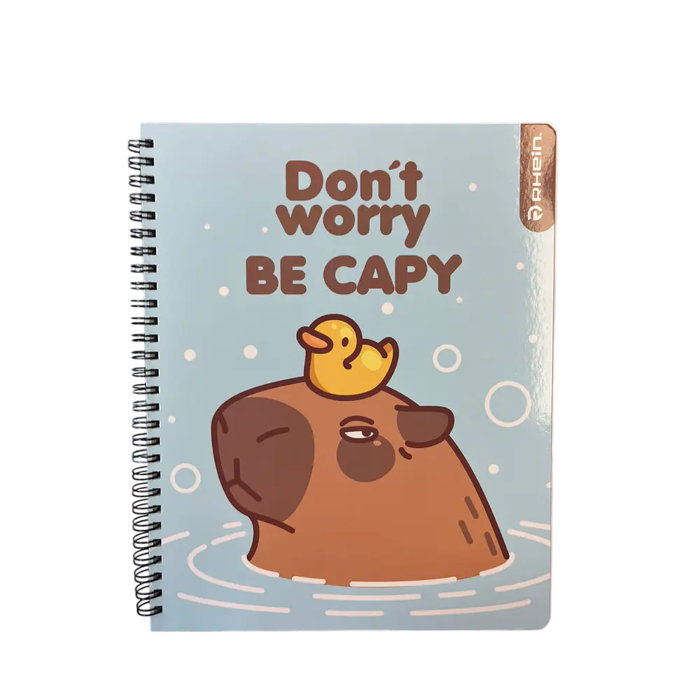 CUADERNO UNIVERSITARIO 100 HOJAS 7MM CAPIBARA