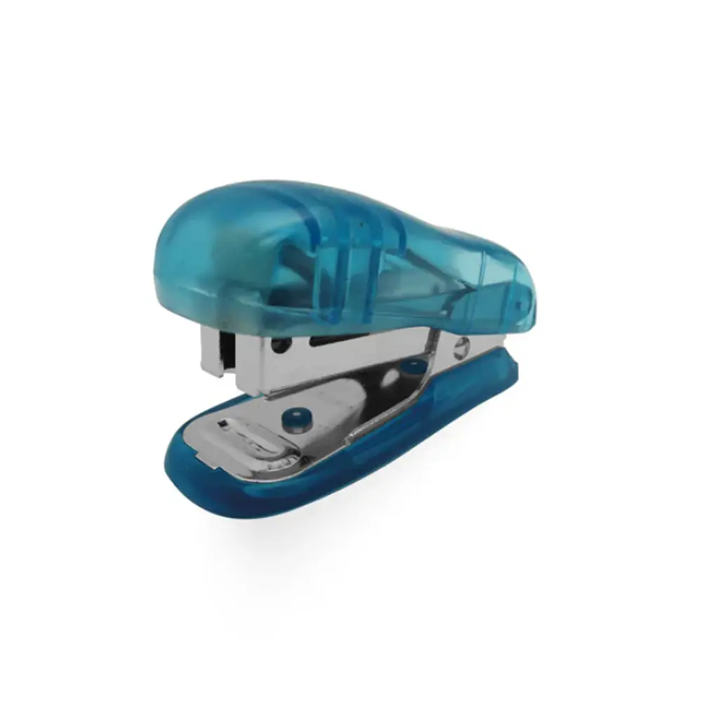 BLISTER CORCHETERA PLASTICA MINI 10 HOJAS AZUL