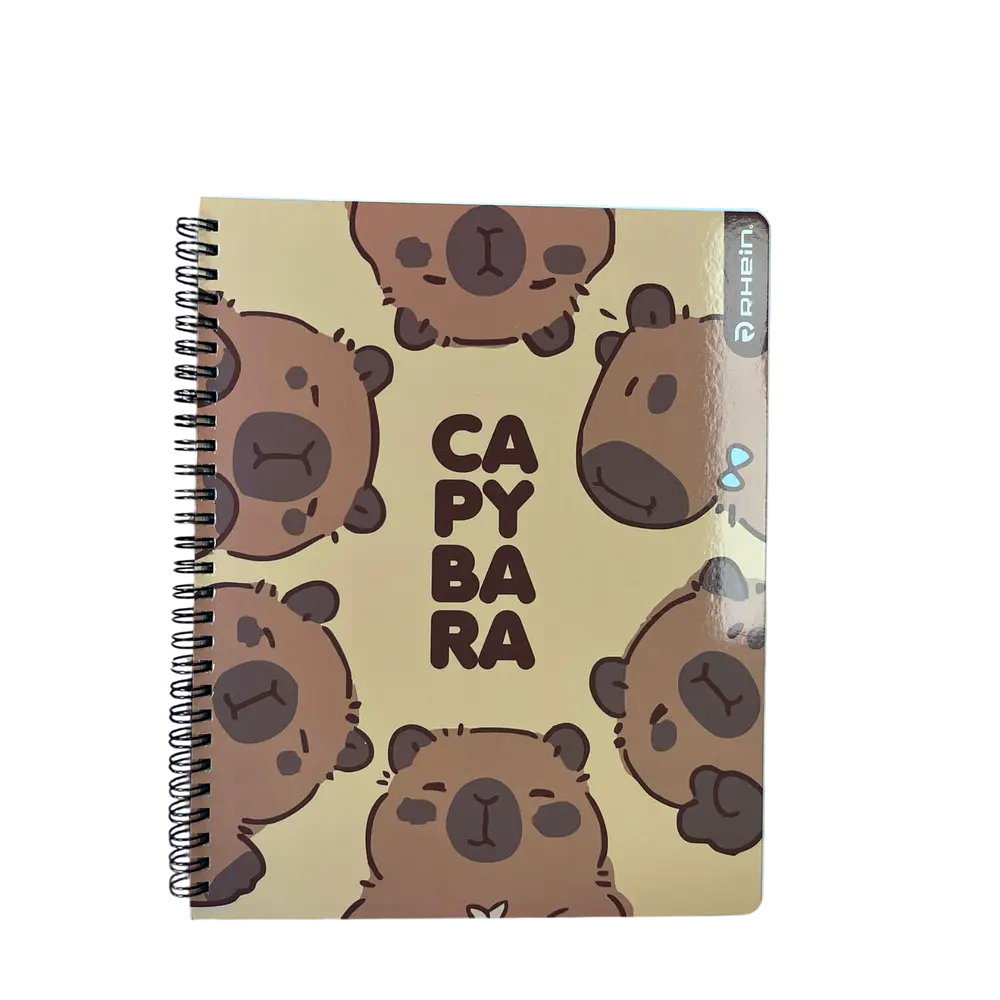CUADERNO UNIVERSITARIO 100 HOJAS 7MM CAPIBARA
