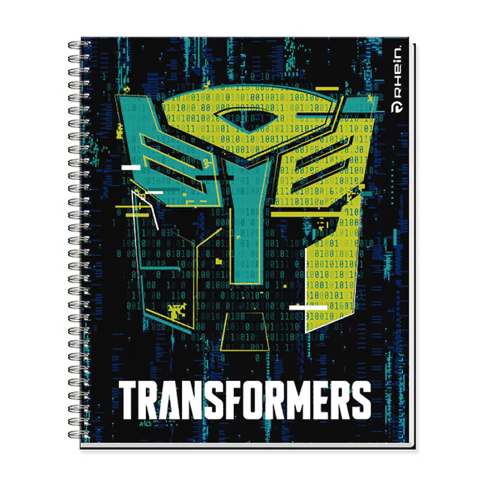 CUADERNO UNIVERSITARIO 100HJS MAT7MM TRANSFORMERS