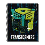 CUADERNO UNIVERSITARIO 100HJS MAT7MM TRANSFORMERS