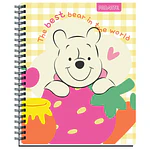 CUADERNO UNIVERSITARIO 100HJS MAT7MM. WINNIE THE POOH