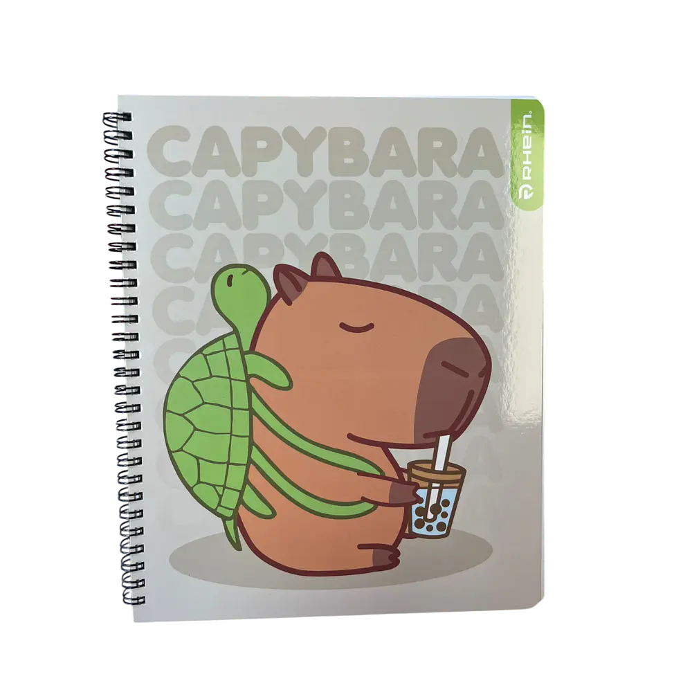 CUADERNO UNIVERSITARIO 100 HOJAS 7MM CAPIBARA