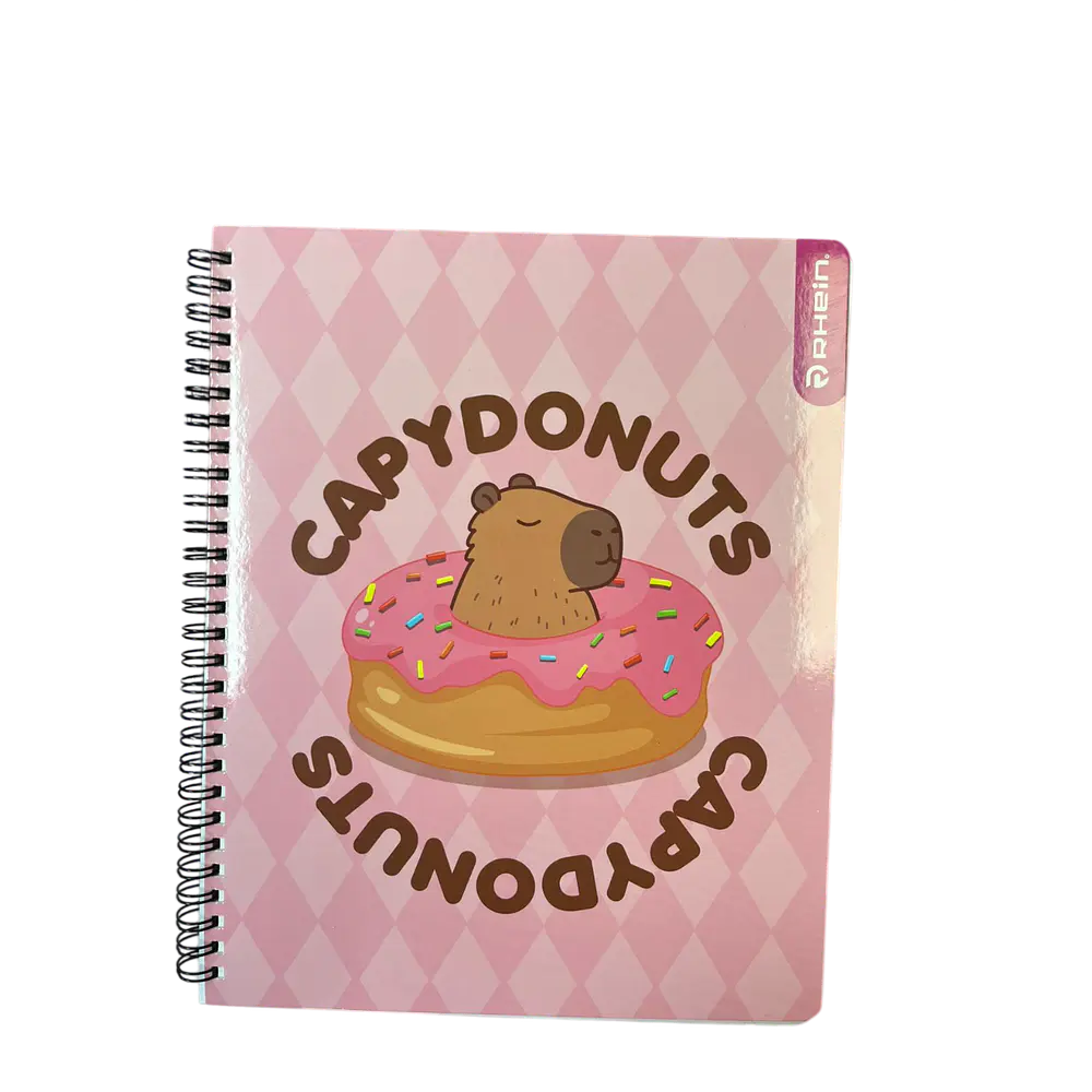 CUADERNO UNIVERSITARIO 100 HOJAS 7MM CAPIBARA