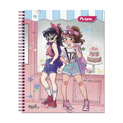 CUADERNO UNIVERSITARIO 100 HOJAS ANIMÉ