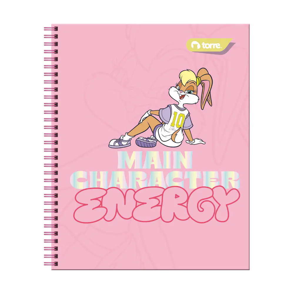 CUADERNO UNIVERSITARIO 100 HOJAS 7MM LOLA BUNNY 
