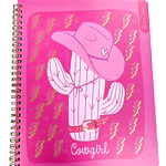 CUADERNO UNIVERSITARIO 100 HOJAS 7MM COW GIRL