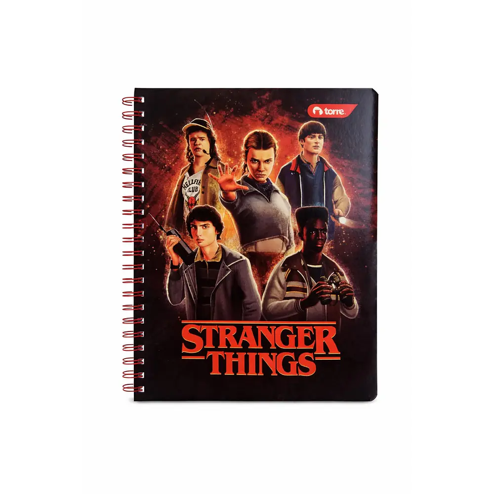 CUADERNO UNIVERSITARIO 100 HOJAS 7MM STRANGER THINGS 