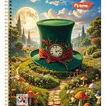 CUADERNO UNIVERSITARIO 100 HOJAS 7MM WONDERLAND