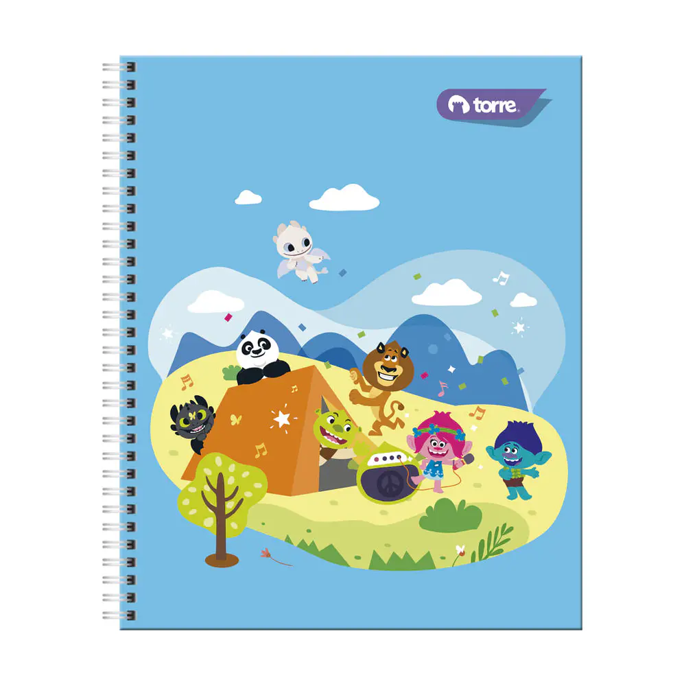 CUADERNO UNIVERSITARIO 100 HOJAS 7MM KOUKOU